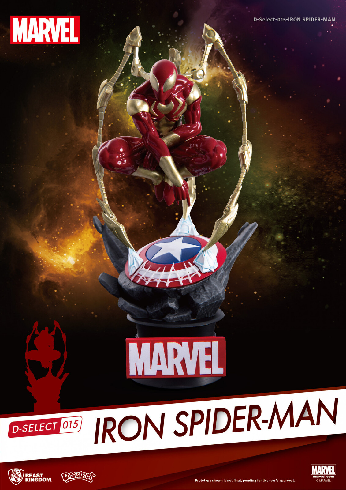 beast kingdom iron spider