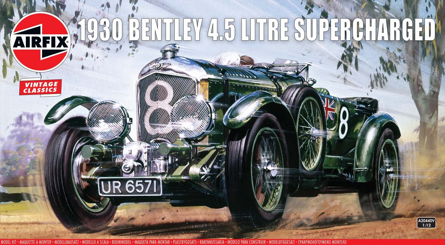 bentley plastic model kit