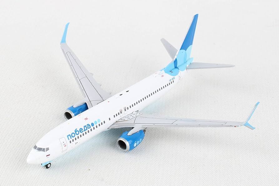 Gemini Jets 1/400 Pobeda Airlines B737-800S VP-BQG