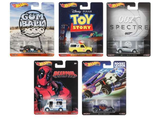 hot wheels retro entertainment series