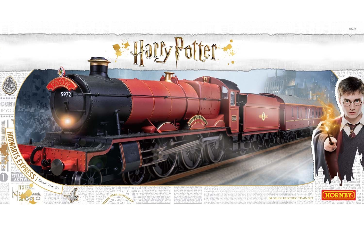 hogwarts express model train set