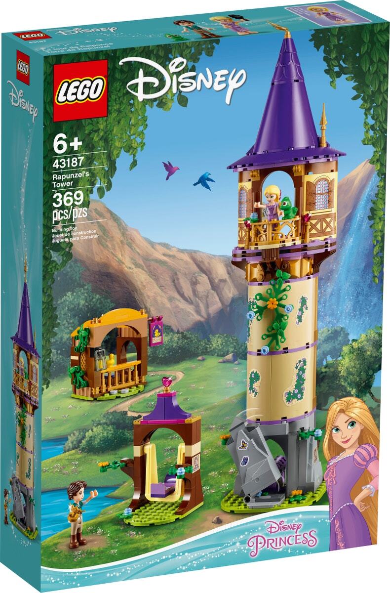 LEGO Disney Princess Tangled MiniFigure - Rapunzel (with Brush and