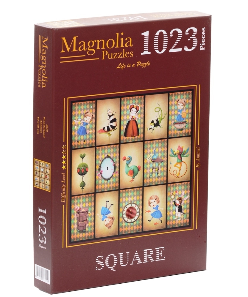 Magnolias and Irises Jigsaw Puzzle