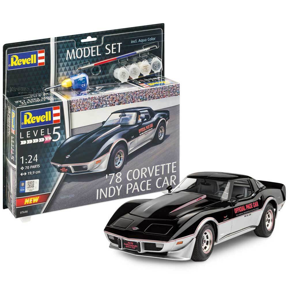 plastic model corvette