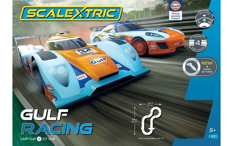 scalextric gulf racing