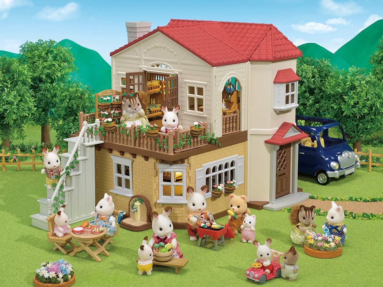 Sylvanian families deals red roof