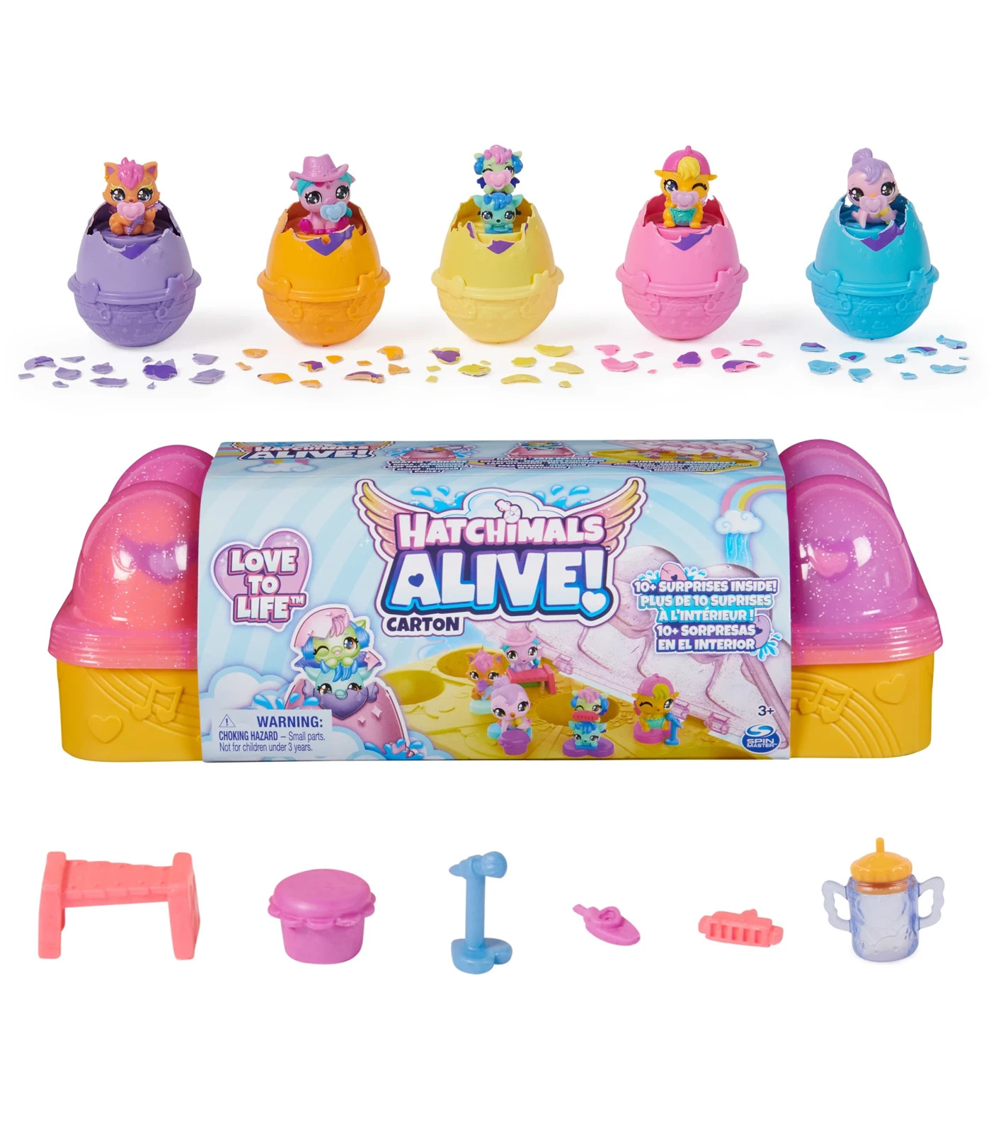 Hatchimal Alive! Egg Carton