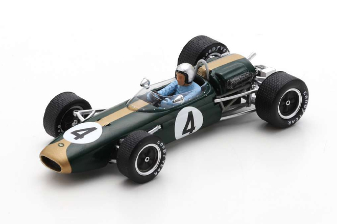 Spark 1/43 Brabham BT11A - #4, Jack Brabham - Tasman Series Winner ...