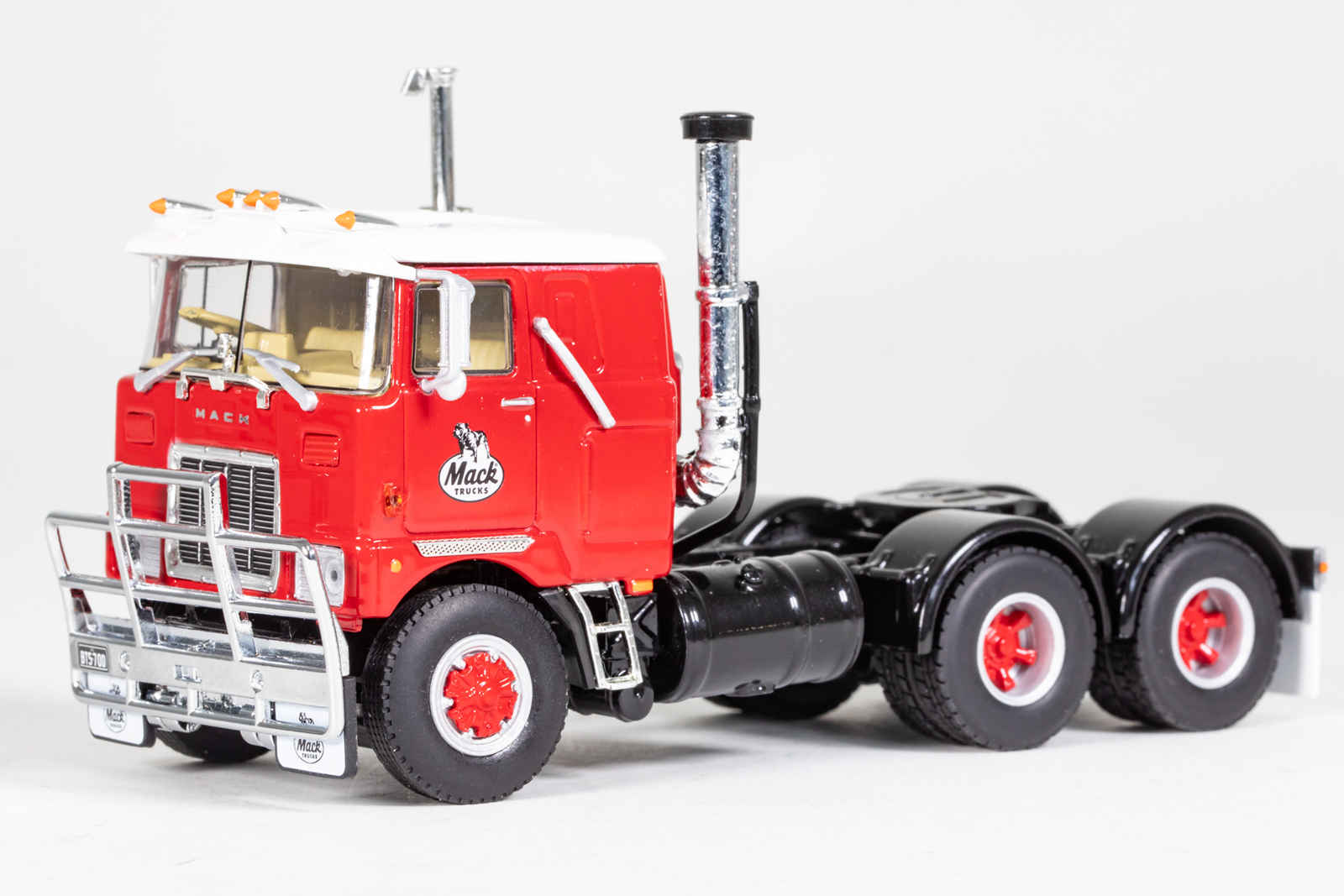 diecast red truck