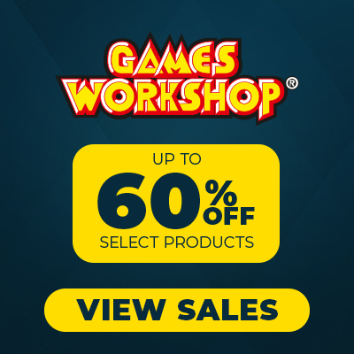 Games Workshop Sales Up to 60% Off