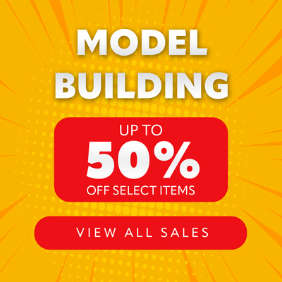 Model Building Sales Up to 50% Off