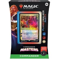 Magic the Gathering: Commander Masters Commander Deck Planeswalker Party