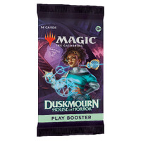 Magic the Gathering: Duskmourn House of Horror Play Booster (One Only)