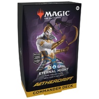 Magic the Gathering: Aetherdrift Eternal Might Commander Deck