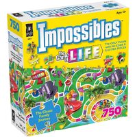 Bepuzzled 750pcs Impossible The Game of Life Jigsaw Puzzle