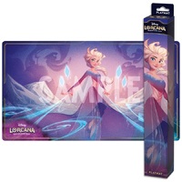 Disney Lorcana TCG: Azurite Sea Playmat: Elsa - The Fifth Spirit