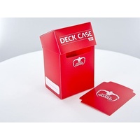 Ultimate Guard Deck Case 80+ Standard Size Red Deck Box