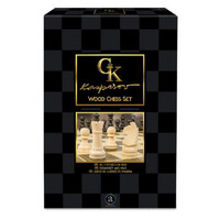 Kasparov Chess Set Wood