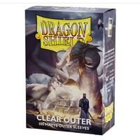 Dragon Shield: Outer Sleeves  Matte  Clear