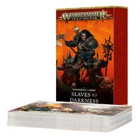 Warhammer Age of Sigmar: Warscroll Cards Slaves to Darkness 4E