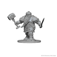 Dungeons & Dragons Nolzurs Marvelous Unpainted Miniatures Dwarf Male Fighter