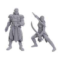 D&D Nolzur's Marvelous Miniatures: Special Edition  Baldur's Gate 3: Jaheira & Halsin