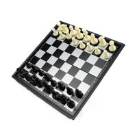 Plastic Magnetic Travel Chess Set - 20cm Foldable Board