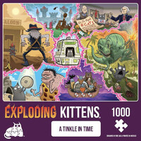 Exploding Kittens 1000pcs A Tinkle In Time Jigsaw Puzzle
