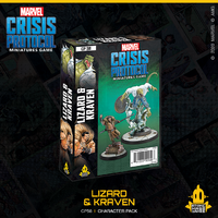 Marvel Crisis Protocol - Lizard & Kraven Character Expansion