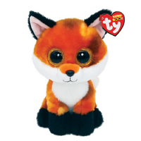 TY Beanie Bellies MEADOW - Orange Fox Plush Toy