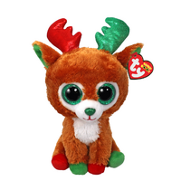 TY Beanie Boos TINSELTOES - Brown Reindeer