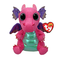 TY Beanie Boos SPITFIRE - Pink Dragon