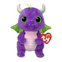 TY Beanie Boos DAPHNE - Purple Dinosaur