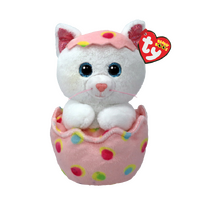 TY Beanie Boos GIGGLES - cat in egg reg