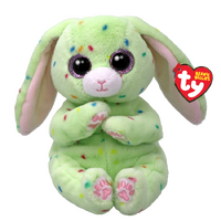 TY Beanie Bellies FERN - green bunny reg