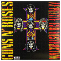 Licensed Puzzle 1000pcs Guns n Roses Appetite for Destruction Jigsaw Puzzle