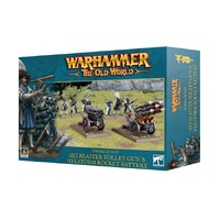 Warhammer The Old World: Empire of Man Helblaster Volleygun and Helstorm Battery