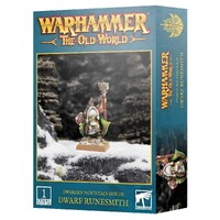 Warhammer: The Old World Dwarfen Mountain Holds Dwarf Runesmith