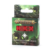 Warhammer Age of Sigmar: Grand Alliance of Chaos Dice