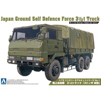 Aoshima 1/72 Japan Ground Self Defense Force 3 & 1/2T Truck Plastic Model Kit