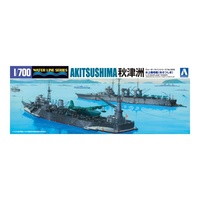 Aoshima 1/700 I.J.N Seaplane Tender Akitsushima Plastic Model Kit