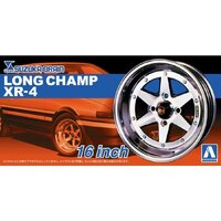 Aoshima 1/24 Long Champ XR-4 16" Wheel Set Plastic Model Kit