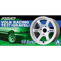 Aoshima 1/24 Volk Racing TE37 16" Wheel Set Plastic Model Kit