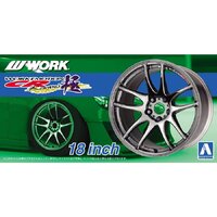 Aoshima 1/24 Work Emotion CR Kiwami 18" Wheel Set Plastic Model Kit