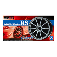 Aoshima 1/24 Advan Racing RS 19Inch Wheel Set Plastic Detail Kit