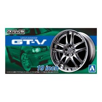 Aoshima 1/24 Volk Racing GT-V 19Inch Wheels for Plastic Model Kit