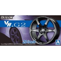 Aoshima 1/24 Volk Racing VR.G2 20" Wheel Set Plastic Model Kit