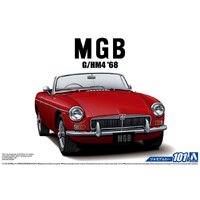 Aoshima 1/24 BLMC G/HM4 MG-B Mk-2 '68 Plastic Model Kit