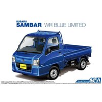 Aoshima 1/24 Subaru TT2 Sambar WR Blue Limited '11 Plastic Model Kit