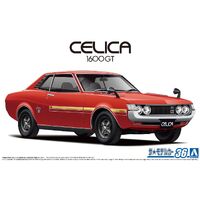 Aoshima 1/24 Toyota TA22 Celica 1600GT '72 Plastic Model Kit